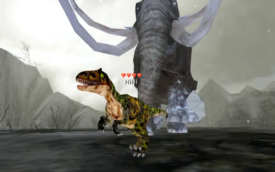 Скачать взлом Dinos Online на Андроид — Много денег — скриншот 1