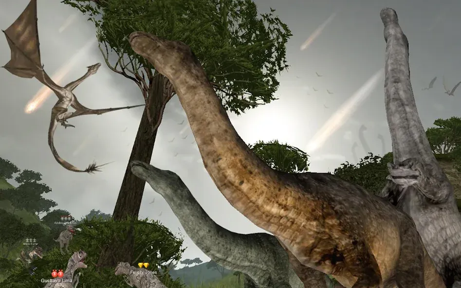 Скачать взлом Dinos Online на Андроид — Много денег — скриншот 3