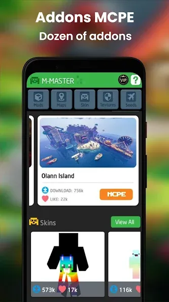 Скачать Mods for MCPE by Arata (Мод: С меню модов) на Андроид — скриншот 1
