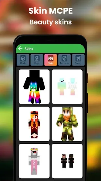 Скачать Mods for MCPE by Arata (Мод: С меню модов) на Андроид — скриншот 2