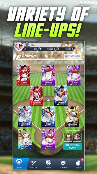 Baseball Play: Real-time PVP Mod APK Много денег — Скачать на Андроид — скриншот 4