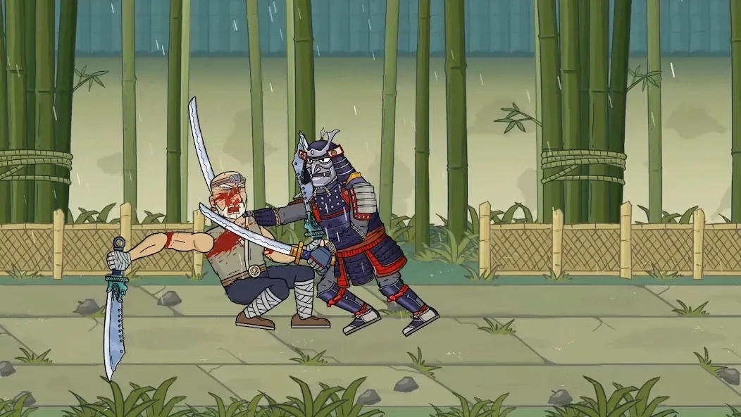 Скачать Crazy Samurai на Андроид — Много денег и открыты все мечи — скриншот 3