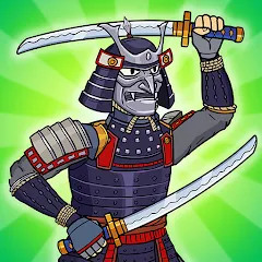 Скачать Crazy Samurai на Андроид — Много денег и открыты все мечи