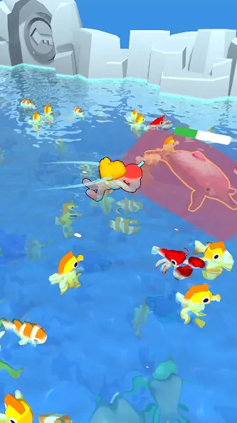 Aquarium Land - Fishbowl World Mod APK Много денег и без рекламы — Скачать на Андроид — скриншот 5