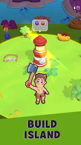 Lighthouse Island MOD APK на Android — Много денег — скриншот 2