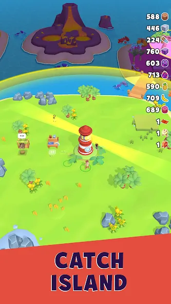 Lighthouse Island MOD APK на Android — Много денег — скриншот 4