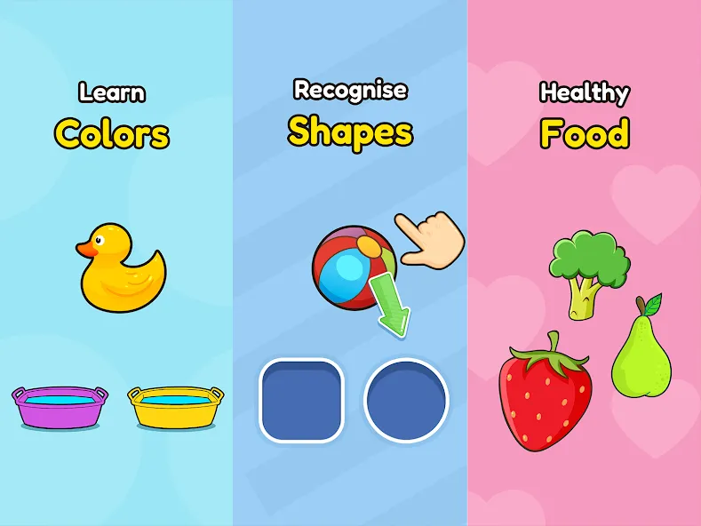 Bebi: Baby Games for 2-4y kids — Мод: Все уровни разблокированы — скриншот 1