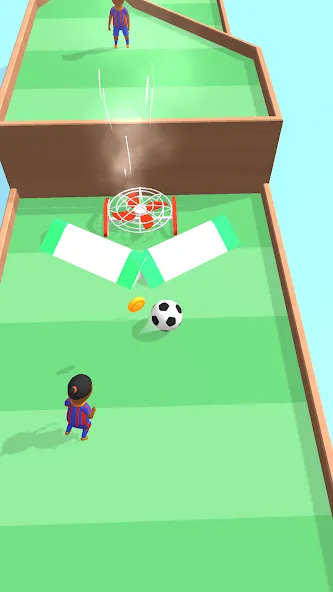 Скачать Soccer Dash на телефон — Бесконечные деньги — скриншот 4