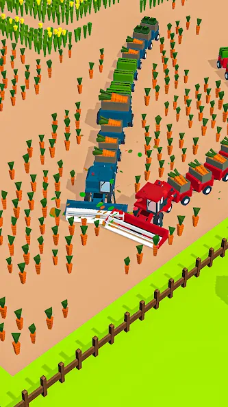 Harvest.io – 3D Farming Arcade MOD APK на Android — Много денег — скриншот 4