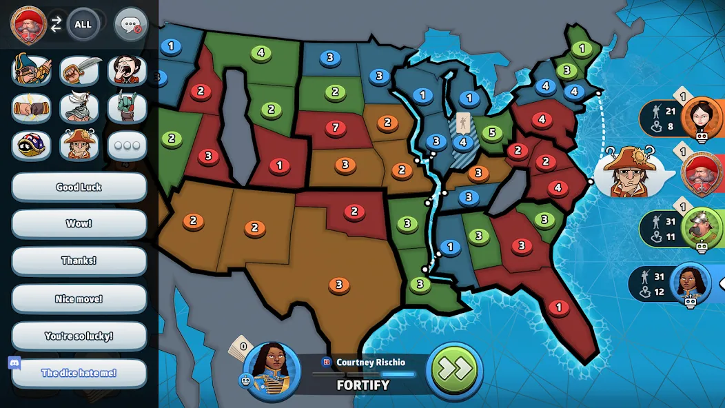 Скачать RISK: Global Domination на Android — Всё открыто и премиум контент — скриншот 3