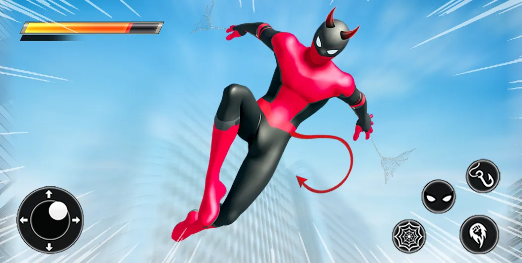 Скачать Spider Rope Hero - Vice Town — Последняя версия (Много денег) — скриншот 1