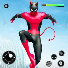 Скачать Spider Rope Hero - Vice Town — Последняя версия (Много денег)