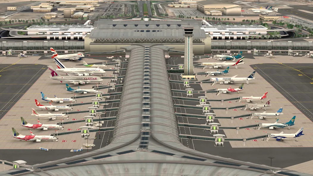 World of Airports MOD — Много денег на Андроид — скриншот 2