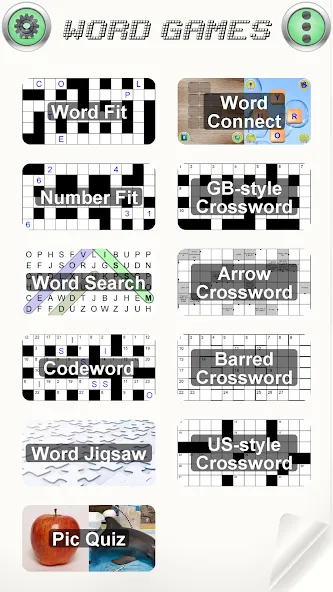 Word Games MOD — Все слова открыты и без рекламы на Андроид — скриншот 1