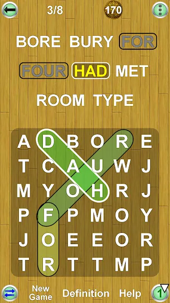 Word Games MOD — Все слова открыты и без рекламы на Андроид — скриншот 2