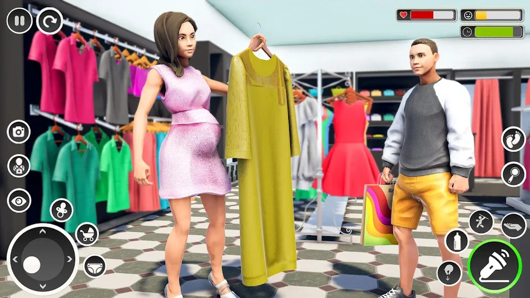 Скачать Pregnant Mom Simulator Games MOD APK — Много денег — скриншот 5