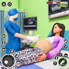 Скачать Pregnant Mom Simulator Games MOD APK — Много денег