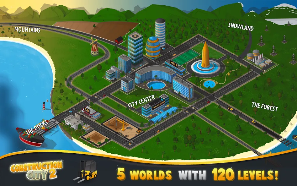 Скачать Construction City 2 на телефон — Много денег и все уровни разблокированы — скриншот 3 Скачать Construction City 2 на телефон — Много денег и все уровни разблокированы — скриншот 3
