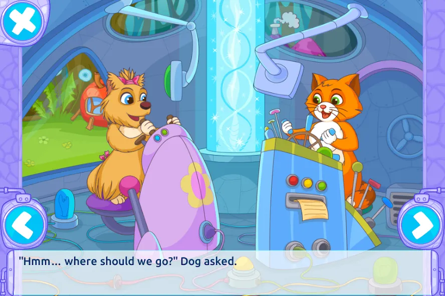 Взлом Cat & Dog Story Adventure Game — Много денег — скриншот 1