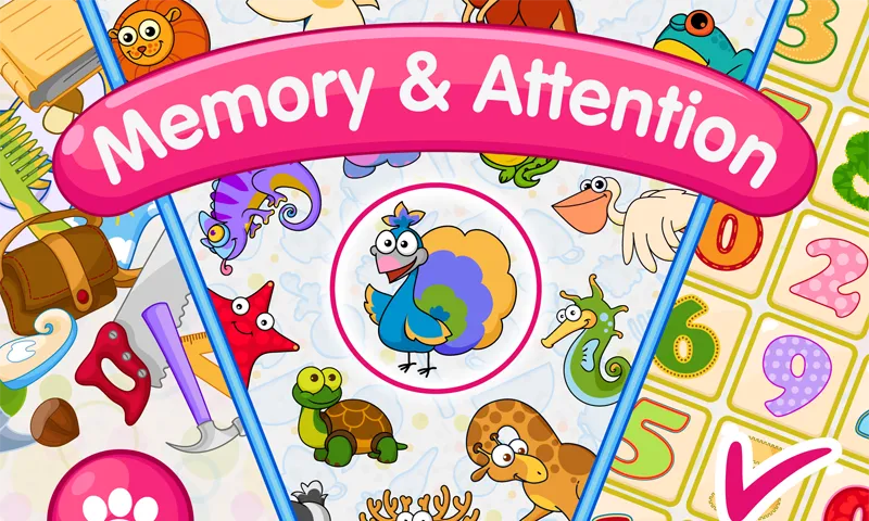 Memory & Attention Training — Все уровни открыты — скриншот 1