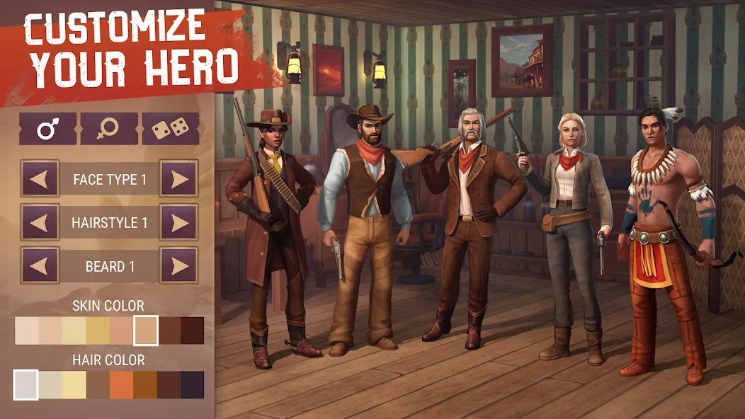 Westland Survival: Cowboy Game — Мод: Бессмертие и много денег — скриншот 2