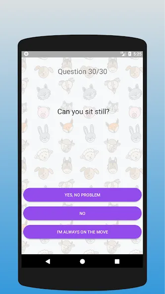 Скачать взлом What animal are you? Test на Андроид — Все тесты разблокированы — скриншот 2 Скачать взлом What animal are you? Test на Андроид — Все тесты разблокированы — скриншот 2