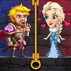 Скачать взлом Mr. Knight: Pin Puzzles на Андроид — Много денег