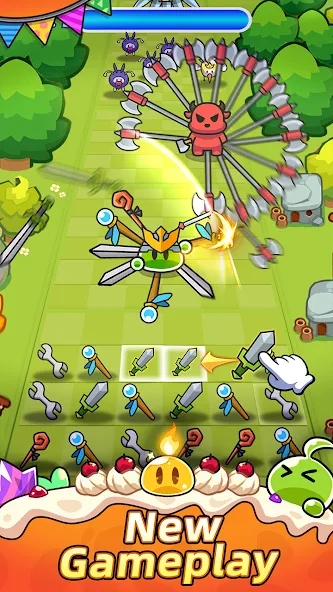 Скачать Slime Legion — Бесконечные деньги и кристаллы — скриншот 2