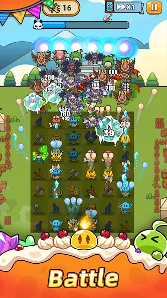Скачать Slime Legion — Бесконечные деньги и кристаллы — скриншот 5