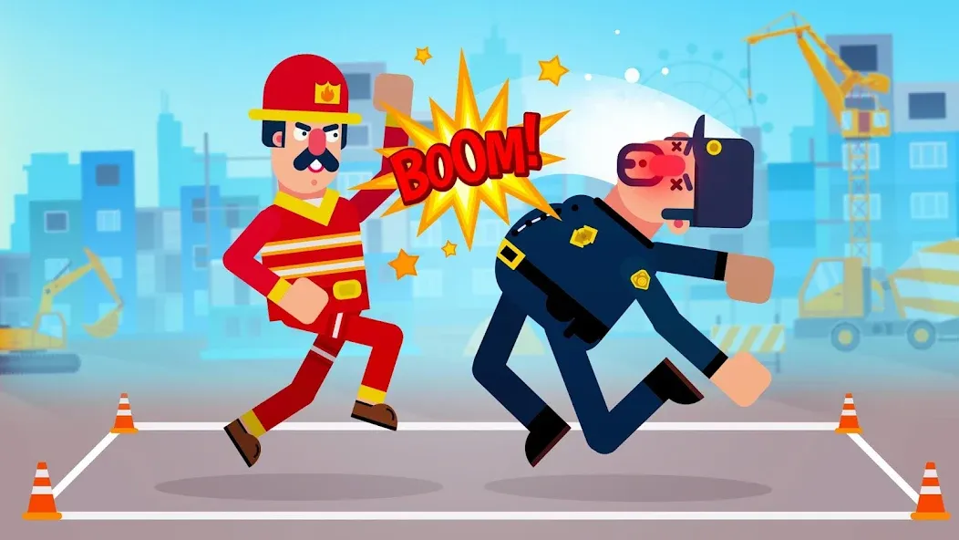 Boxing Physics 2 на Андроид — Мод Много денег — скриншот 2
