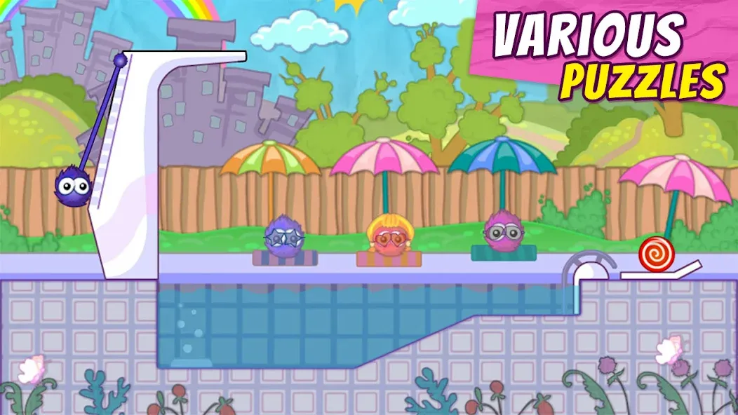 Catch the Candy: Fun puzzles MOD — Все уровни разблокированы на Андроид — скриншот 2