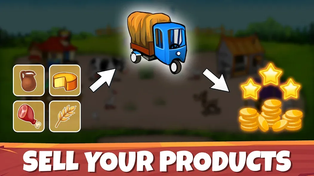 Farm Frenzy: Legendary Classics MOD — Бесконечные деньги на Андроид — скриншот 3
