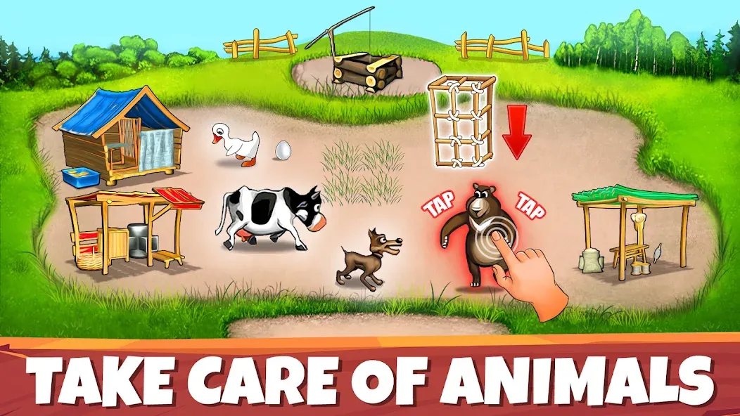 Farm Frenzy: Legendary Classics MOD — Бесконечные деньги на Андроид — скриншот 4