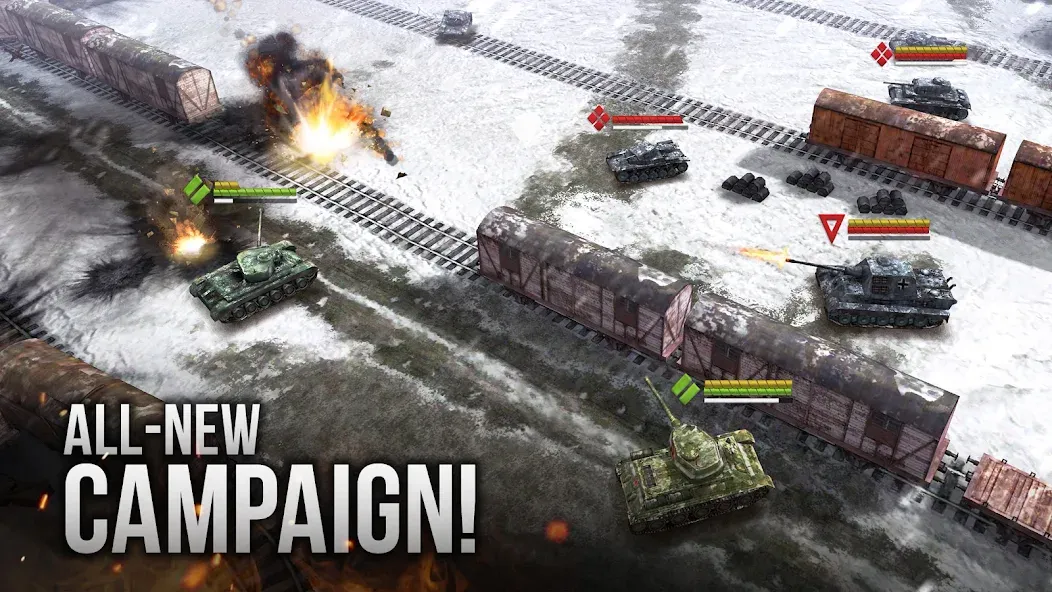 Скачать взломанную Armor Age: WW2 tank strategy — Много денег — скриншот 1 Скачать взломанную Armor Age: WW2 tank strategy — Много денег — скриншот 1