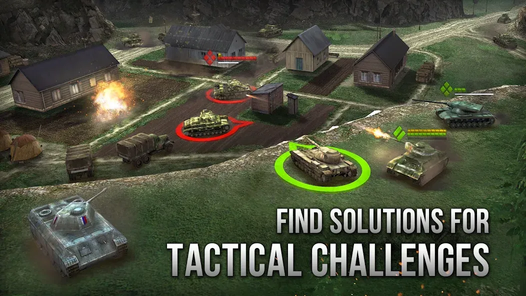 Скачать взломанную Armor Age: WW2 tank strategy — Много денег — скриншот 4 Скачать взломанную Armor Age: WW2 tank strategy — Много денег — скриншот 4