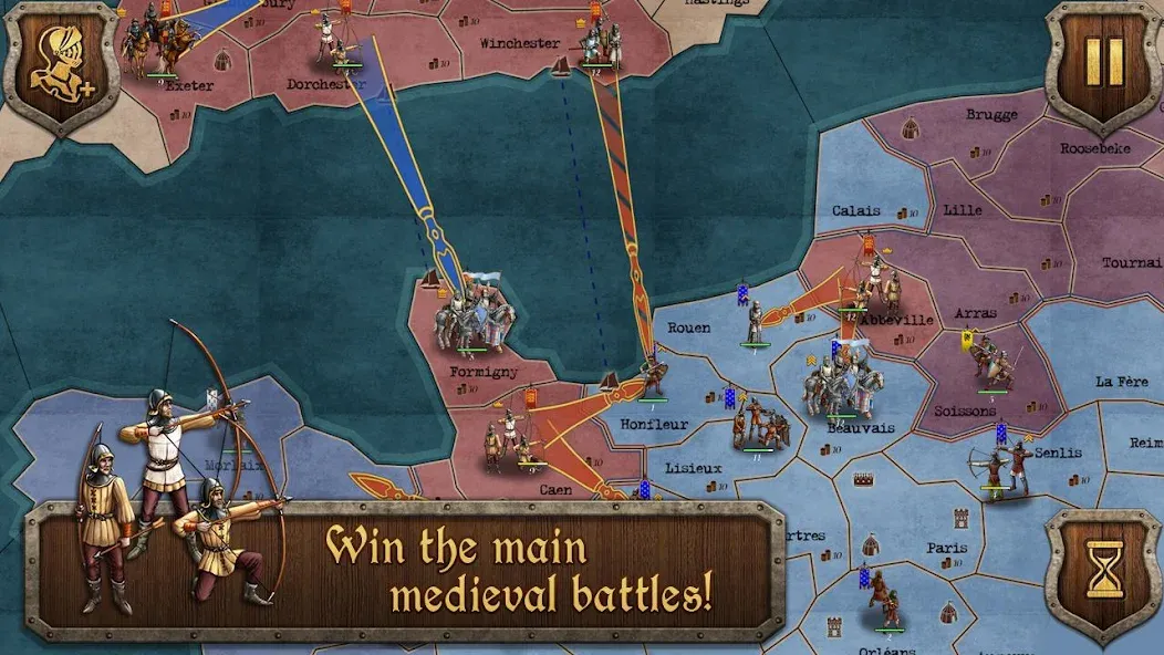 Скачать S&T: Medieval Wars на Андроид — Много денег — скриншот 1