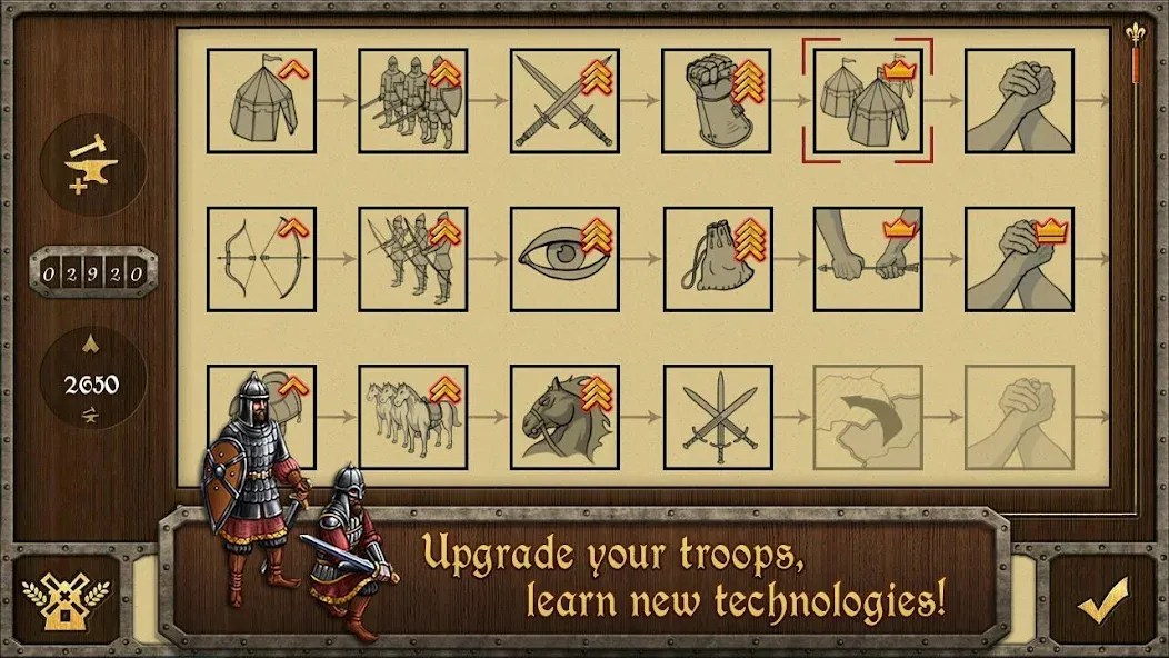 Скачать S&T: Medieval Wars на Андроид — Много денег — скриншот 4
