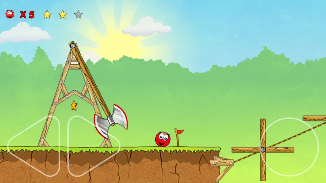 Скачать Red Ball 3: Jump for Love! Bou (Мод: Много денег и все уровни открыты) на Андроид — скриншот 4