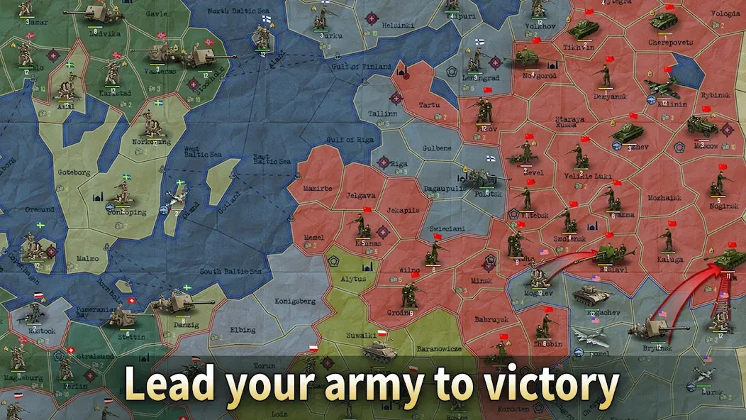 Скачать взлом Sandbox: Strategy & Tactics－WW на Андроид — Много денег и ресурсов — скриншот 5