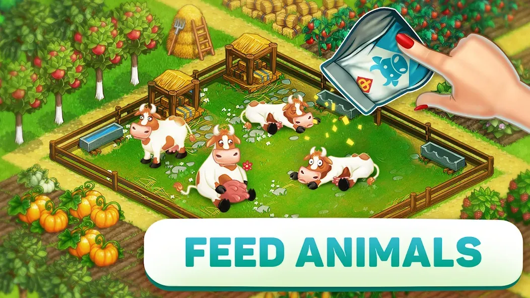 Скачать Superfarmers: Superhero Farm (Мод: Много денег и бесконечная энергия) на Андроид — скриншот 2 Скачать Superfarmers: Superhero Farm (Мод: Много денег и бесконечная энергия) на Андроид — скриншот 2