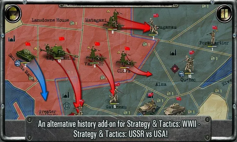 Скачать взломанную Strategy & Tactics－USSR vs USA — Много денег и бесконечные очки действий — скриншот 1