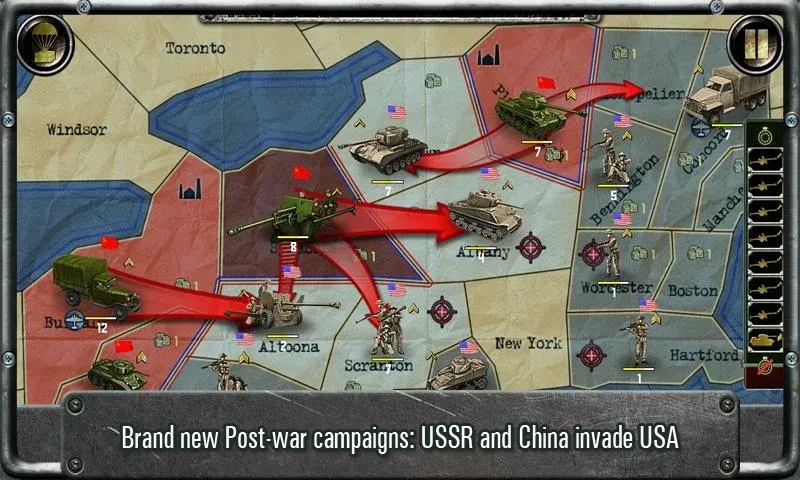 Скачать взломанную Strategy & Tactics－USSR vs USA — Много денег и бесконечные очки действий — скриншот 2
