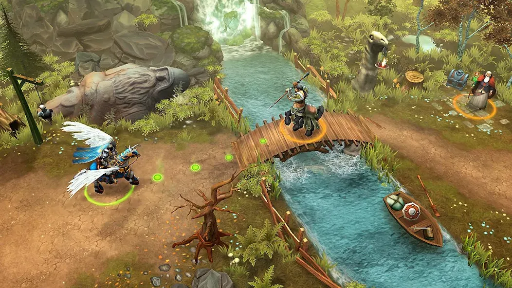Скачать Heroes of Discord: Offline RPG (Мод: Много денег и кристаллов) на Андроид — скриншот 1 Скачать Heroes of Discord: Offline RPG (Мод: Много денег и кристаллов) на Андроид — скриншот 1