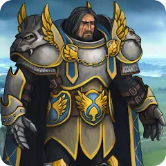 Скачать Heroes of Discord: Offline RPG (Мод: Много денег и кристаллов) на Андроид