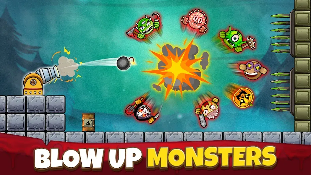 Скачать взломанную Crush the Monsters:Foul Puzzle — Много денег — скриншот 1 Скачать взломанную Crush the Monsters:Foul Puzzle — Много денег — скриншот 1