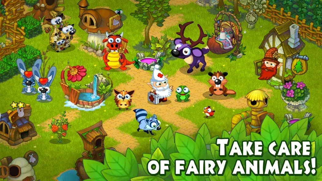 Скачать Animal Village: Forest Ranch — Модификация Много денег — скриншот 3