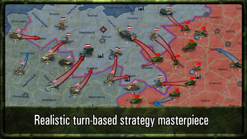 Скачать Strategy & Tactics: WW2 — Много денег и без рекламы — скриншот 1