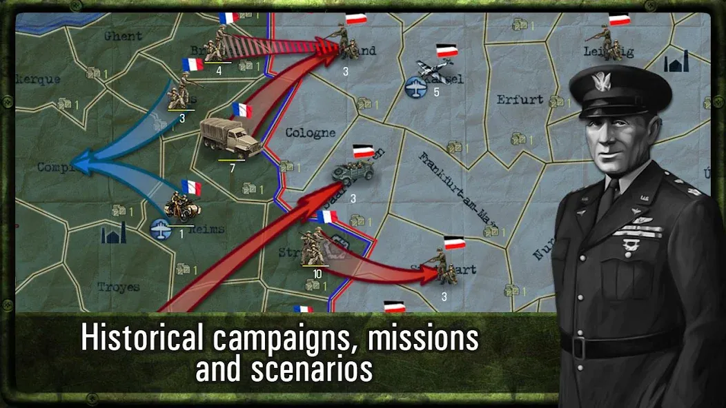 Скачать Strategy & Tactics: WW2 — Много денег и без рекламы — скриншот 2