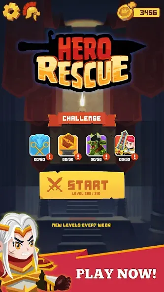 Скачать Hero Rescue на телефон — Много денег и без рекламы — скриншот 5