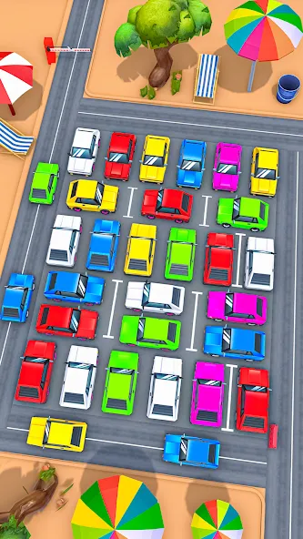 Traffic Jam Puzzle Games 3D — Мод: Много денег — скриншот 2